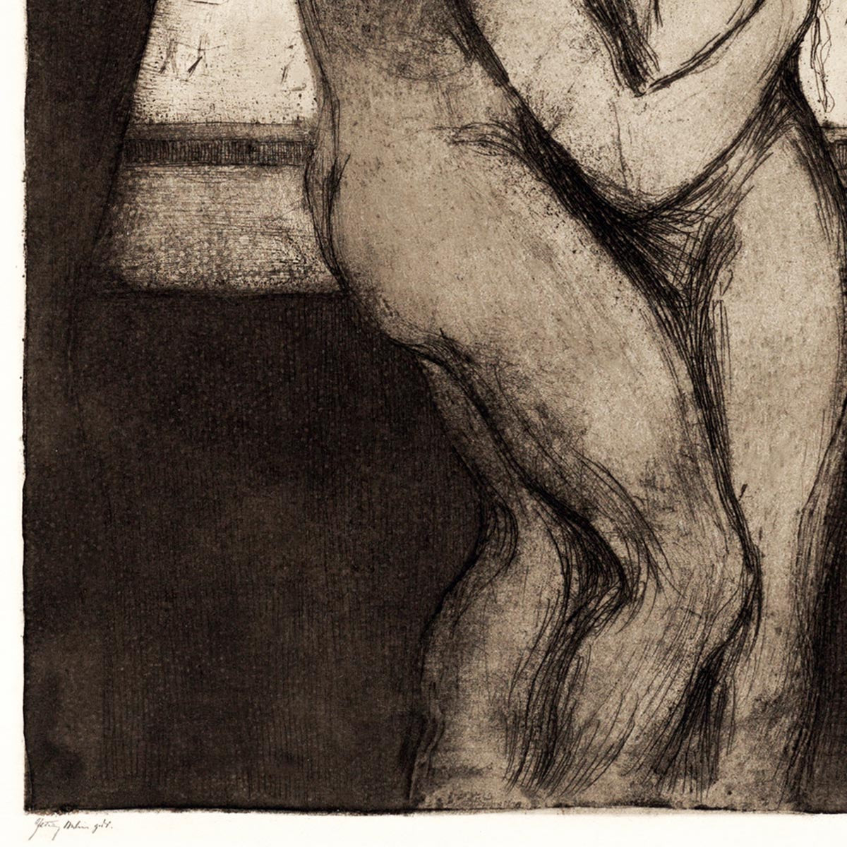 Edvard Munch The Kiss Art Poster