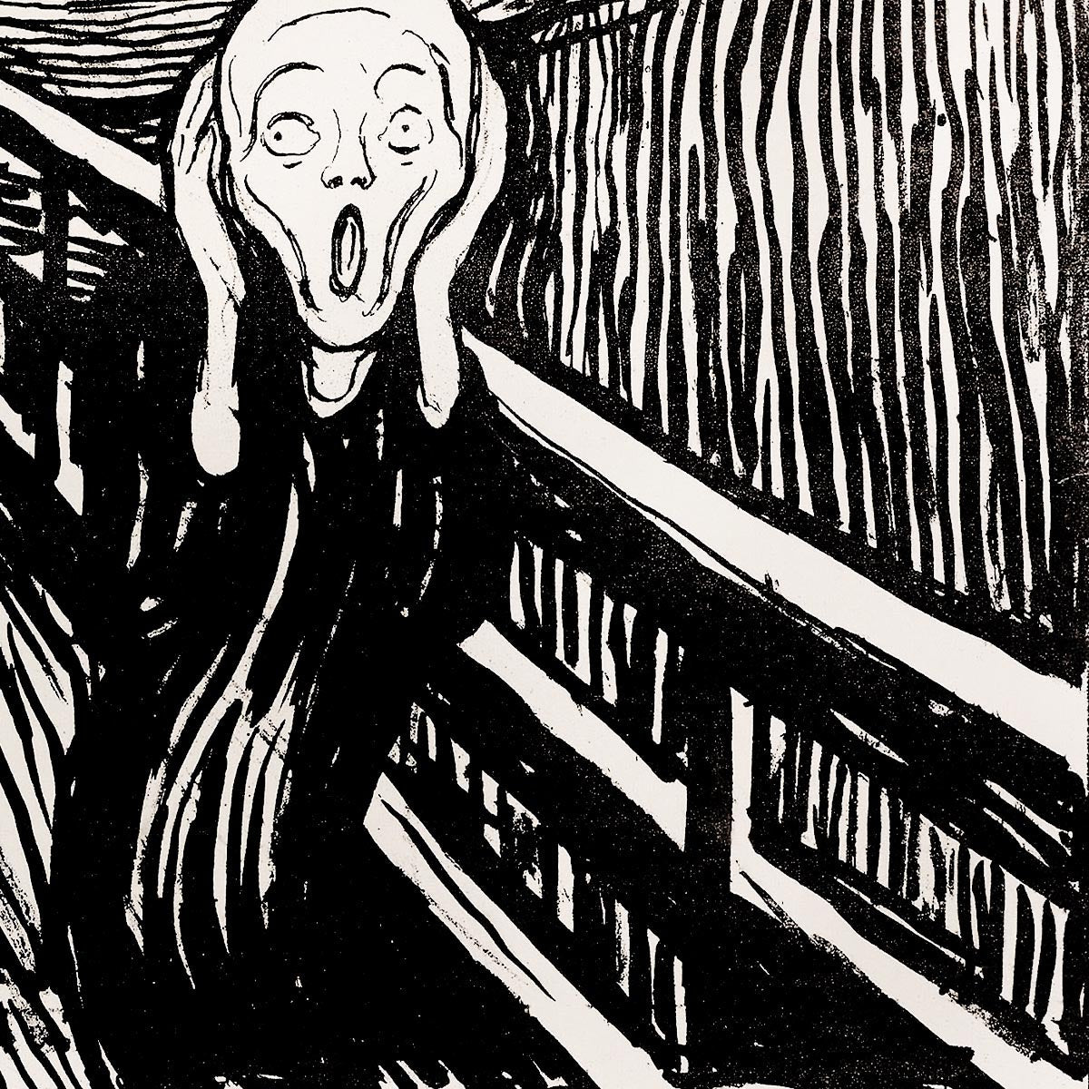 The Scream Munch Exhibition Poster