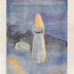 Edvard Munch Young Woman on the Beach Art Poster