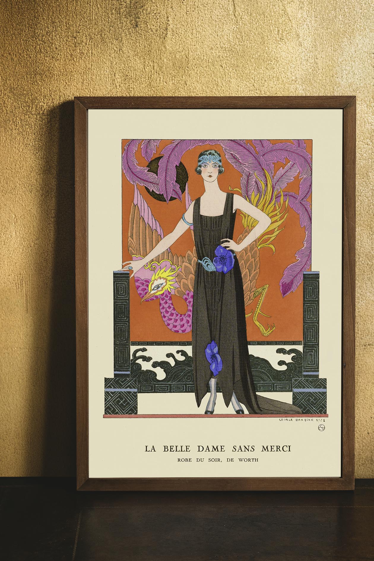 La Belle Dame Sans Merci Vintage Poster