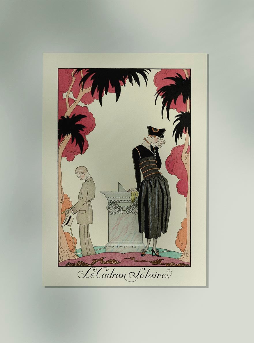 Le Cadran Solaire Vintage Poster