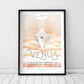 NASA Travel Poster - Venus