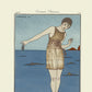 Costume de Bain Vintage Poster