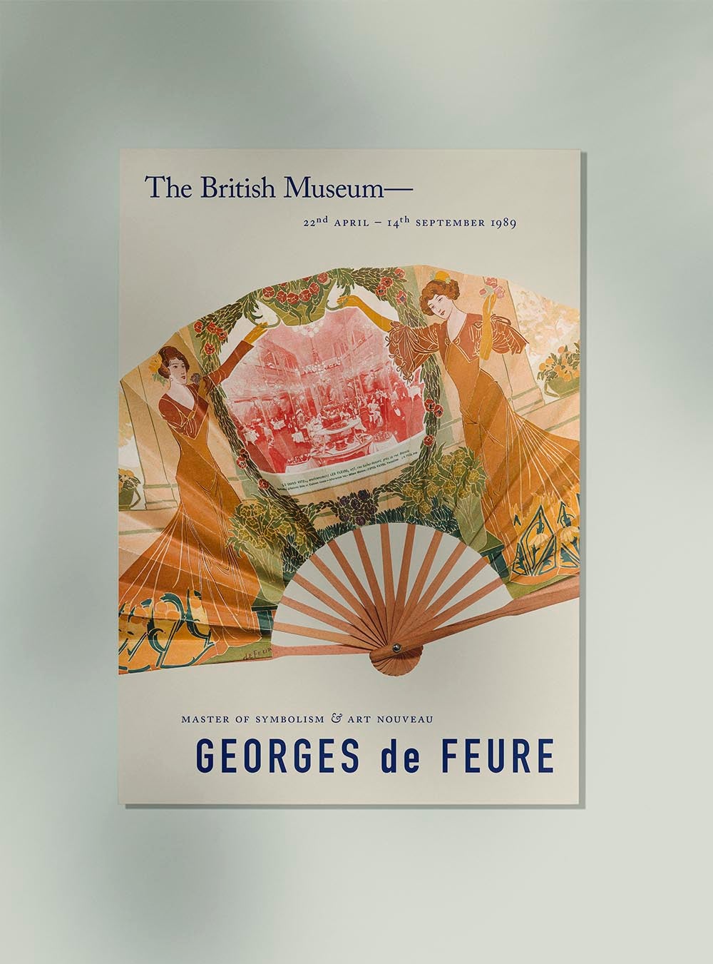 Georges de Feure The Grand Vatel Exhibition Poster