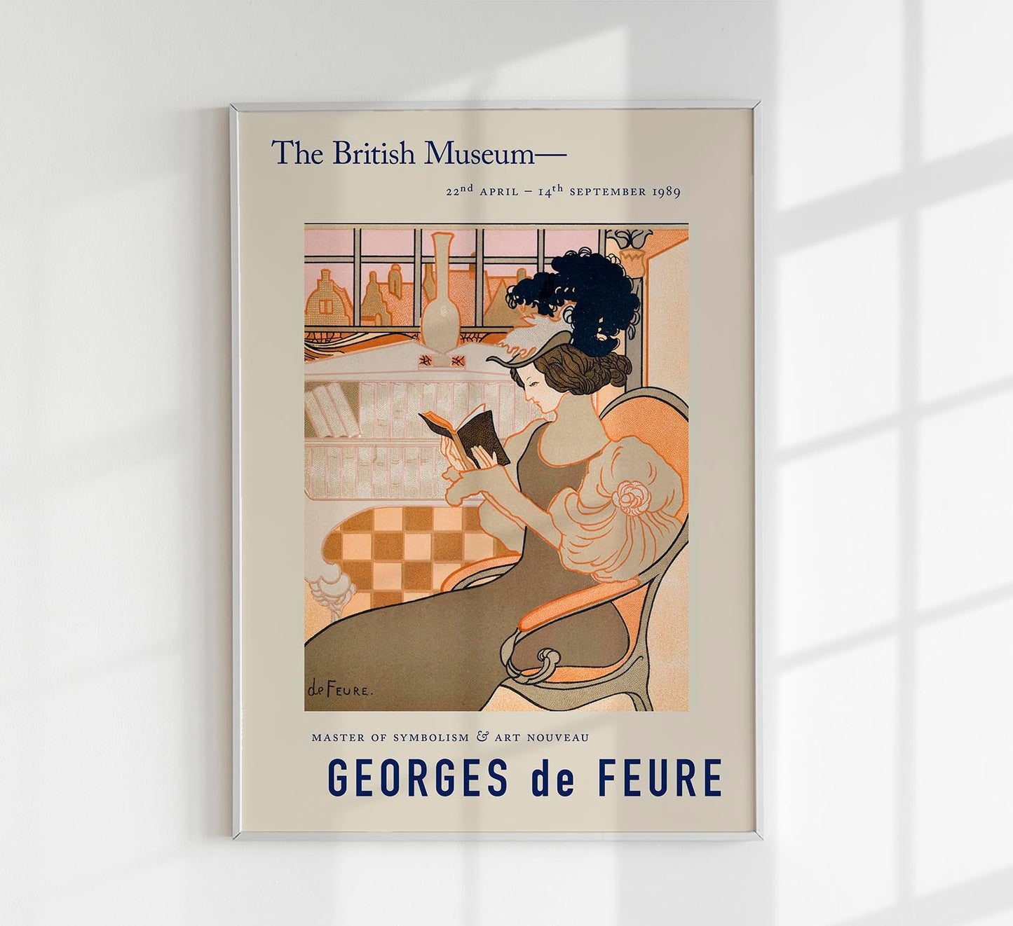 Georges de Feure New Year's Wish from Octave Poster