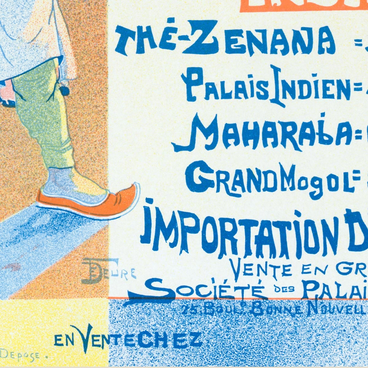 Georges de Feure Thes du Palais Indien Exhibition Poster