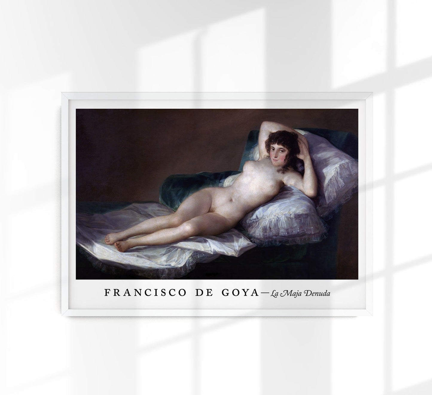 La Maja Denuda by Francisco de Goya