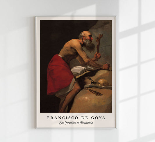 San Jeronimo de Penitencia Academy by Francisco de Goya