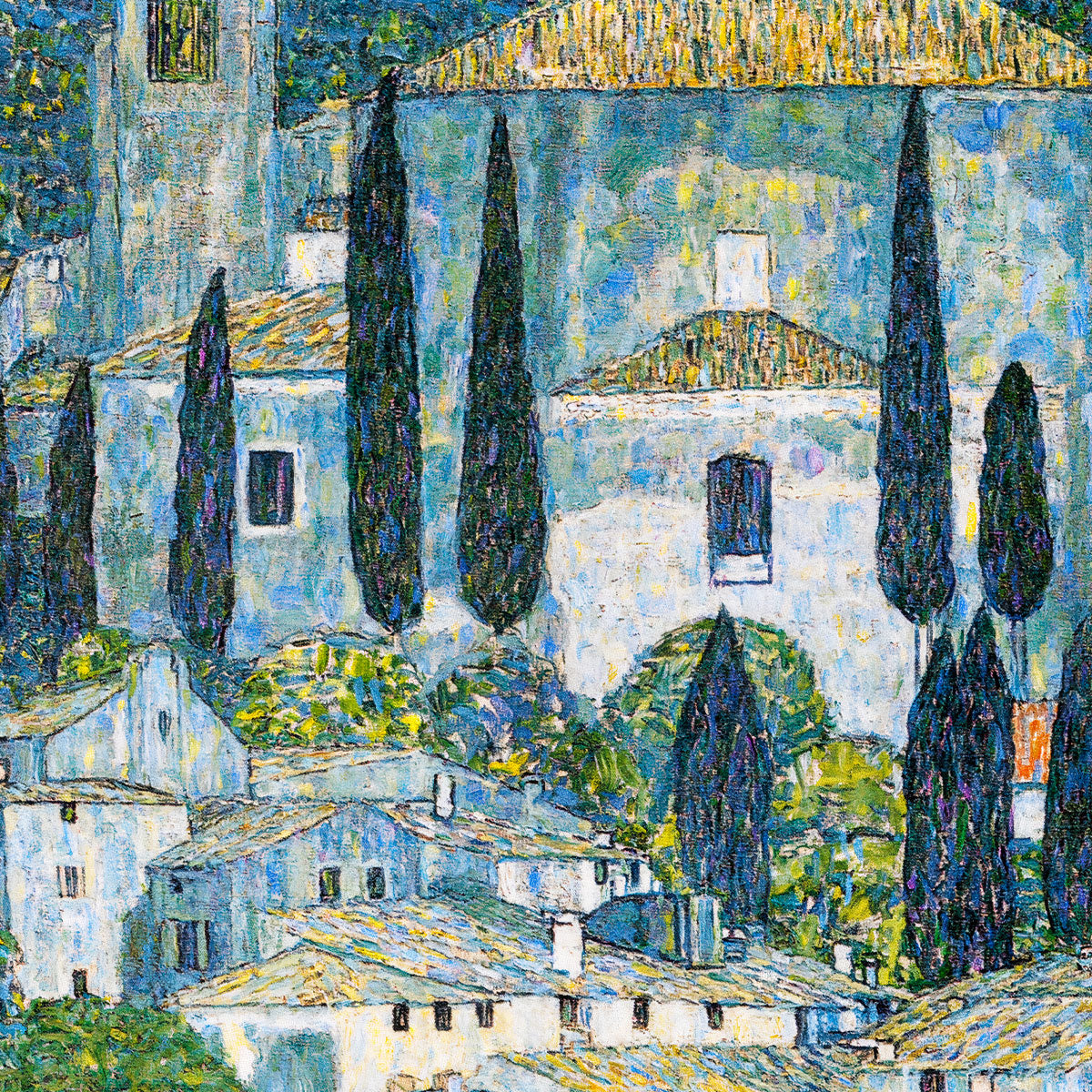 Kirche In Cassone by Gustav Klimt