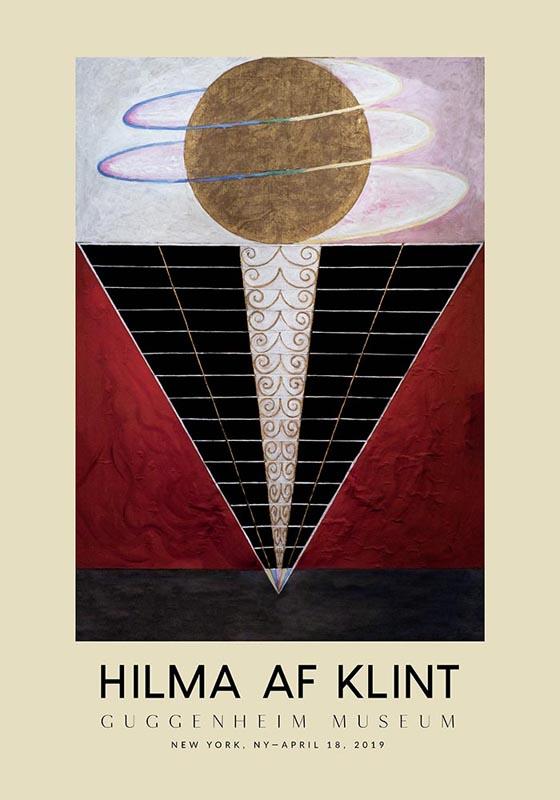 Hilma Af Klint Set of 3 Art Prints