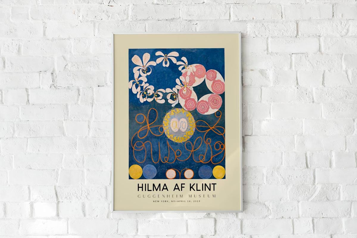 Hilma Af Klint The Ten Largest No. 1 Guggenheim Exhibition Poster