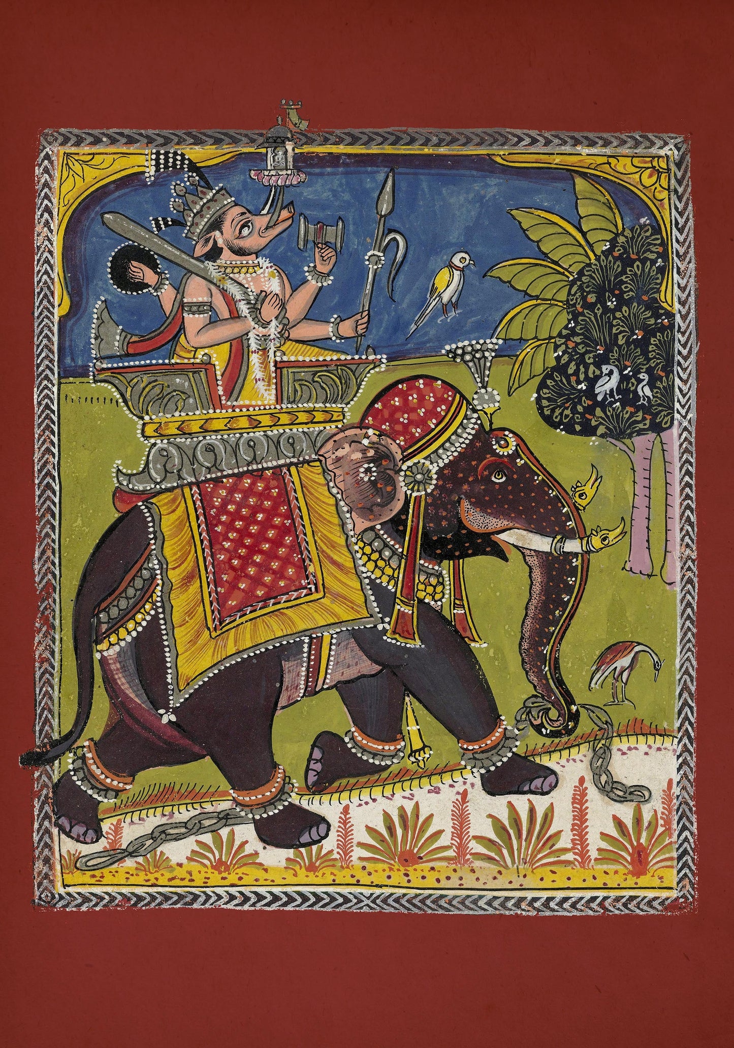 Hindu Gods Set of 3 Prints