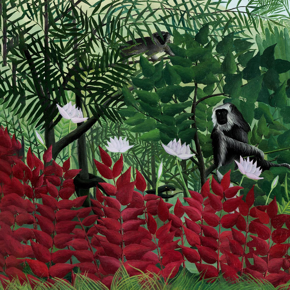 Tropical Forest by Rousseau Art Print