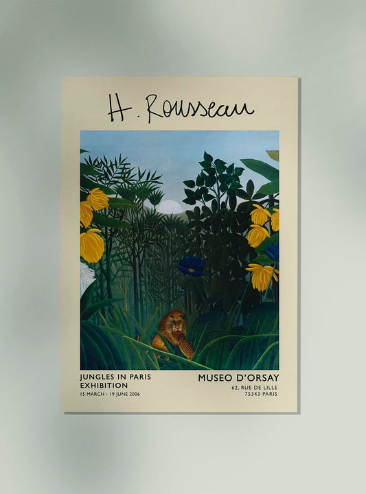 The Repast Rousseau Exhibition Poster