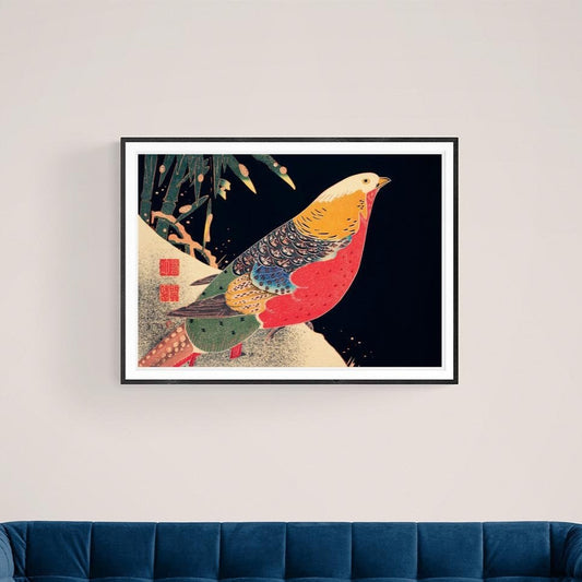 Golden Pheasant by Jakuchu