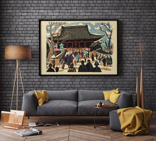 Asakuna Kannon Temple by Saitô Kiyoshi