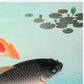 Common and Golden Carp by Koson Poster