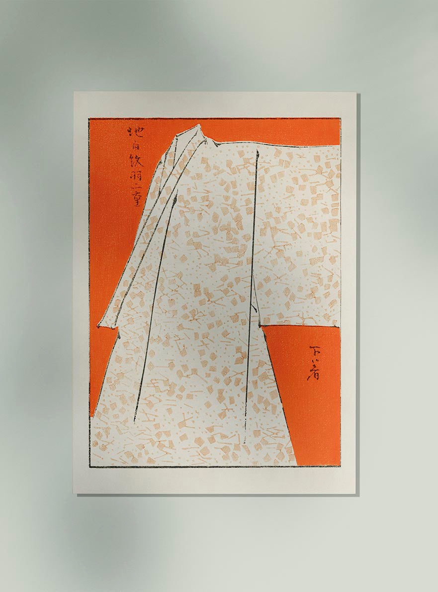 Japanese Robe by Watanabe Seitei