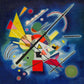Blue Painting by Wassily Kandinsky Poster