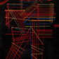 Colored Sticks by Wassily Kandinsky Poster