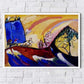 Painting with Troika by Wassily Kandinsky Poster