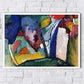 The Waterfall by Wassily Kandinsky Poster