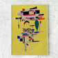 Yellow Painting by Wassily Kandinsky Poster