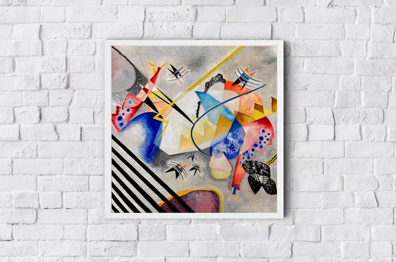 White Center by Wassily Kandinsky Poster
