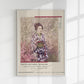Geisha and Cherry Blossom by Kazumasa Exhibition Poster