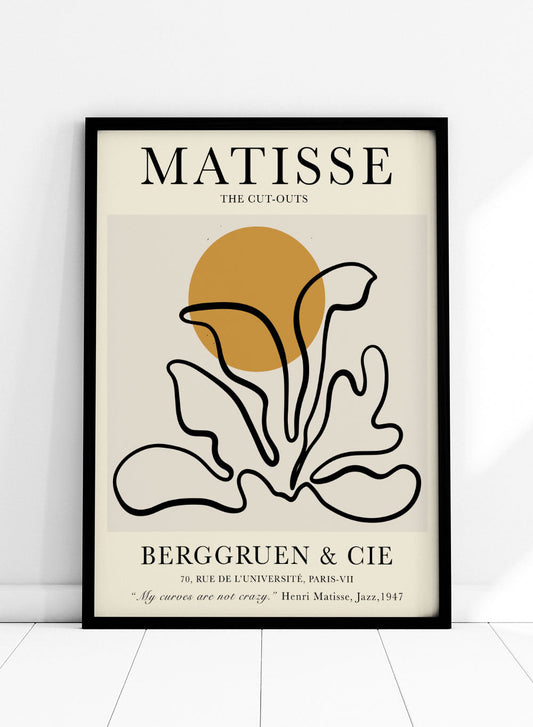 Henri Matisse, The Cut-Outs Series - Exhibition Poster No. 28