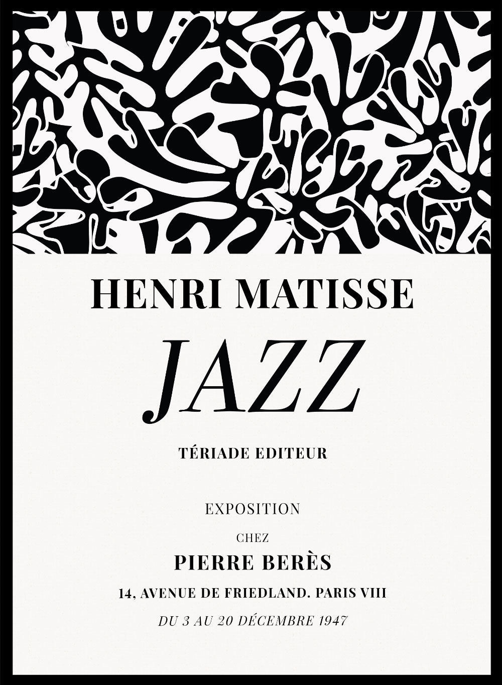 Henri Matisse, The Cut-Outs Series - Exhibition Poster No. 11