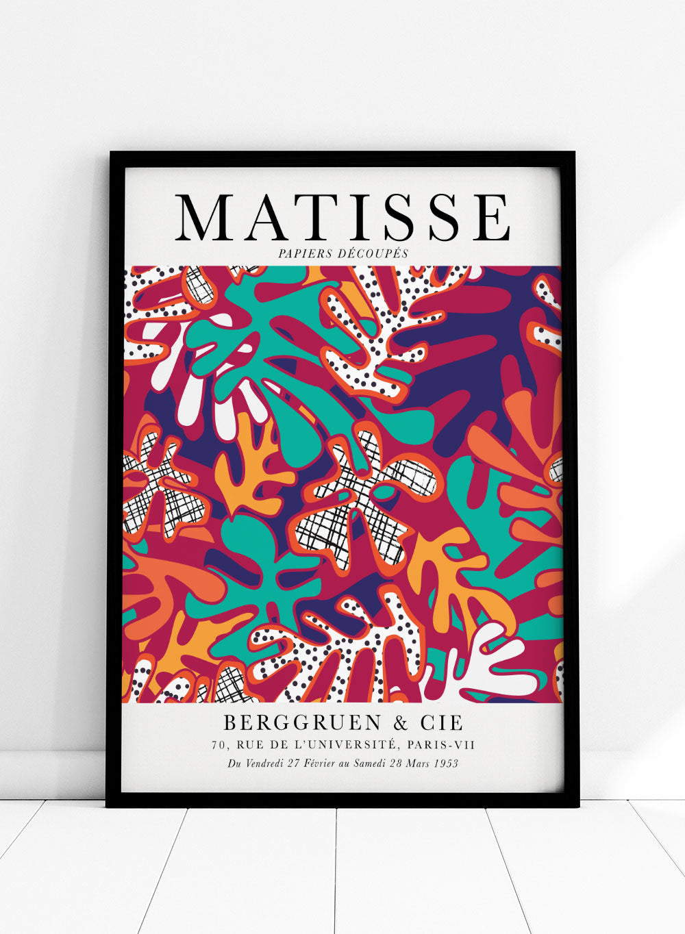 Henri Matisse, The Cut-Outs Series - Exhibition Poster No. 12