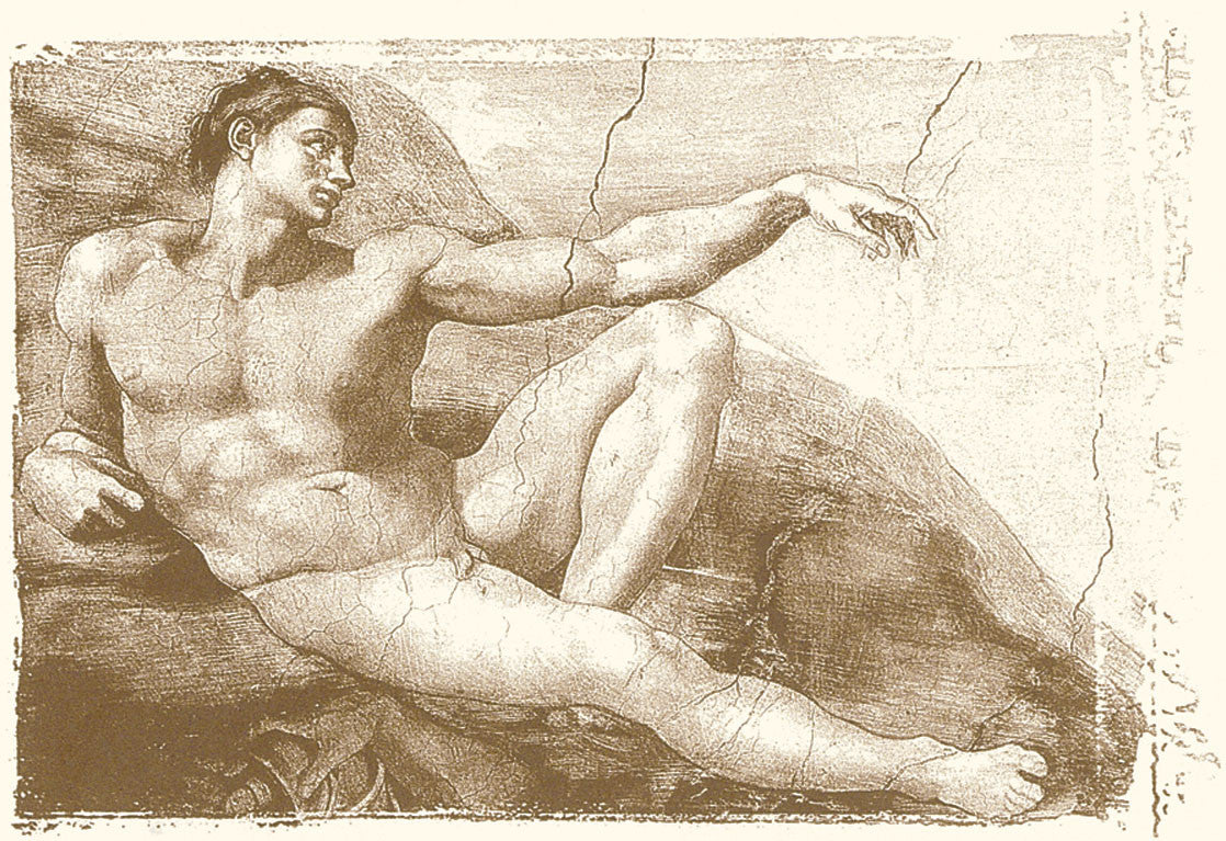 Creation of Adam (Adam detail)