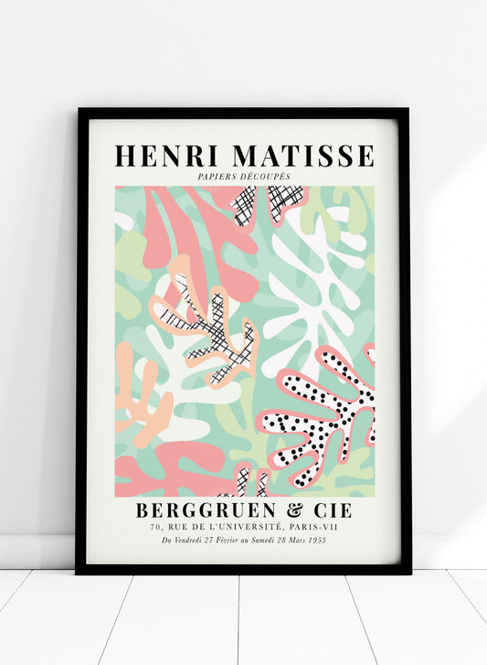 Henri Matisse, The Cut-Outs Series - Exhibition Poster No. 14