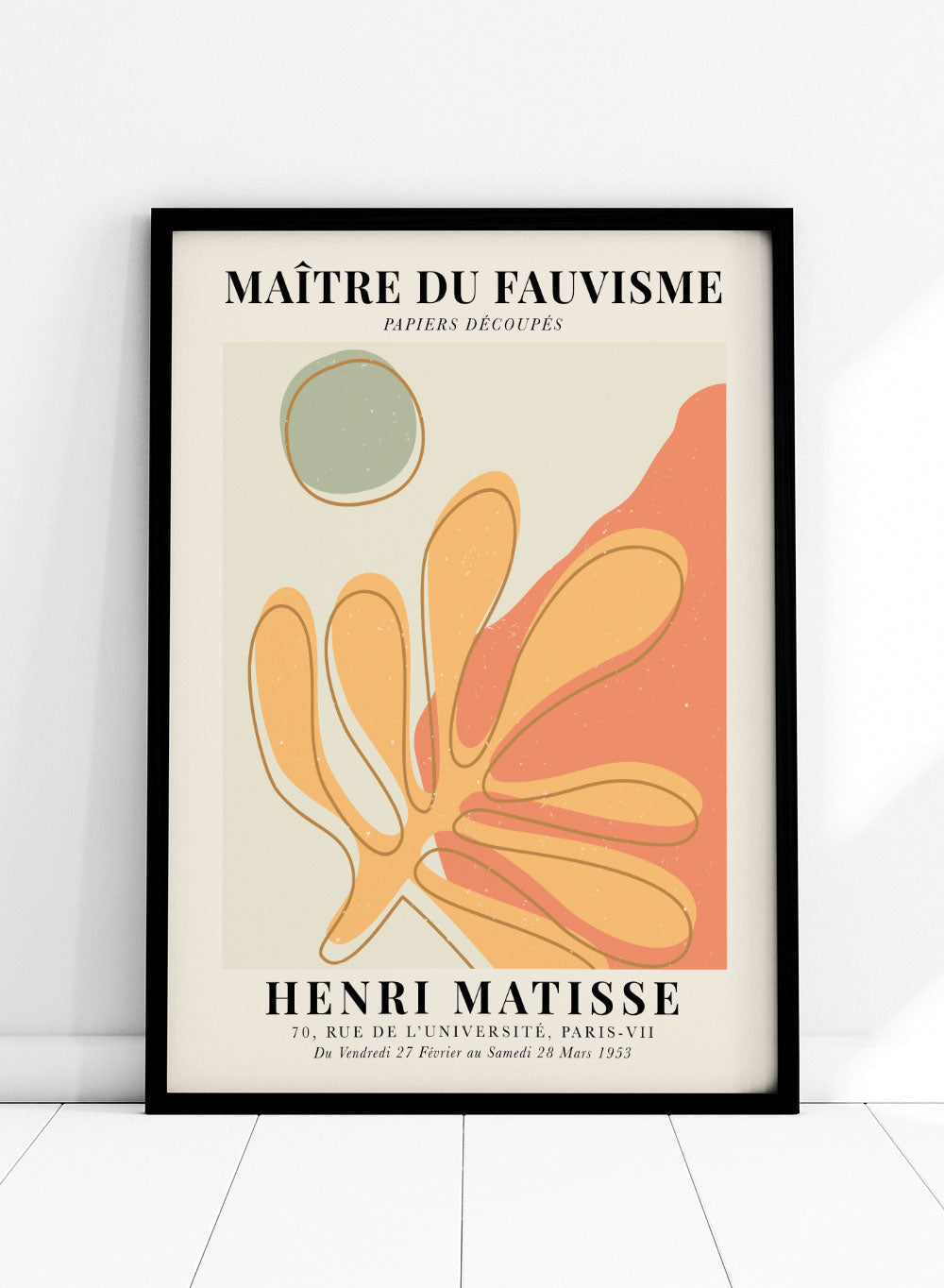 Henri Matisse, The Cut-Outs Series - Exhibition Poster No. 15