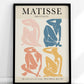 Henri Matisse Exhibition Poster, Featuring Blue Nude II