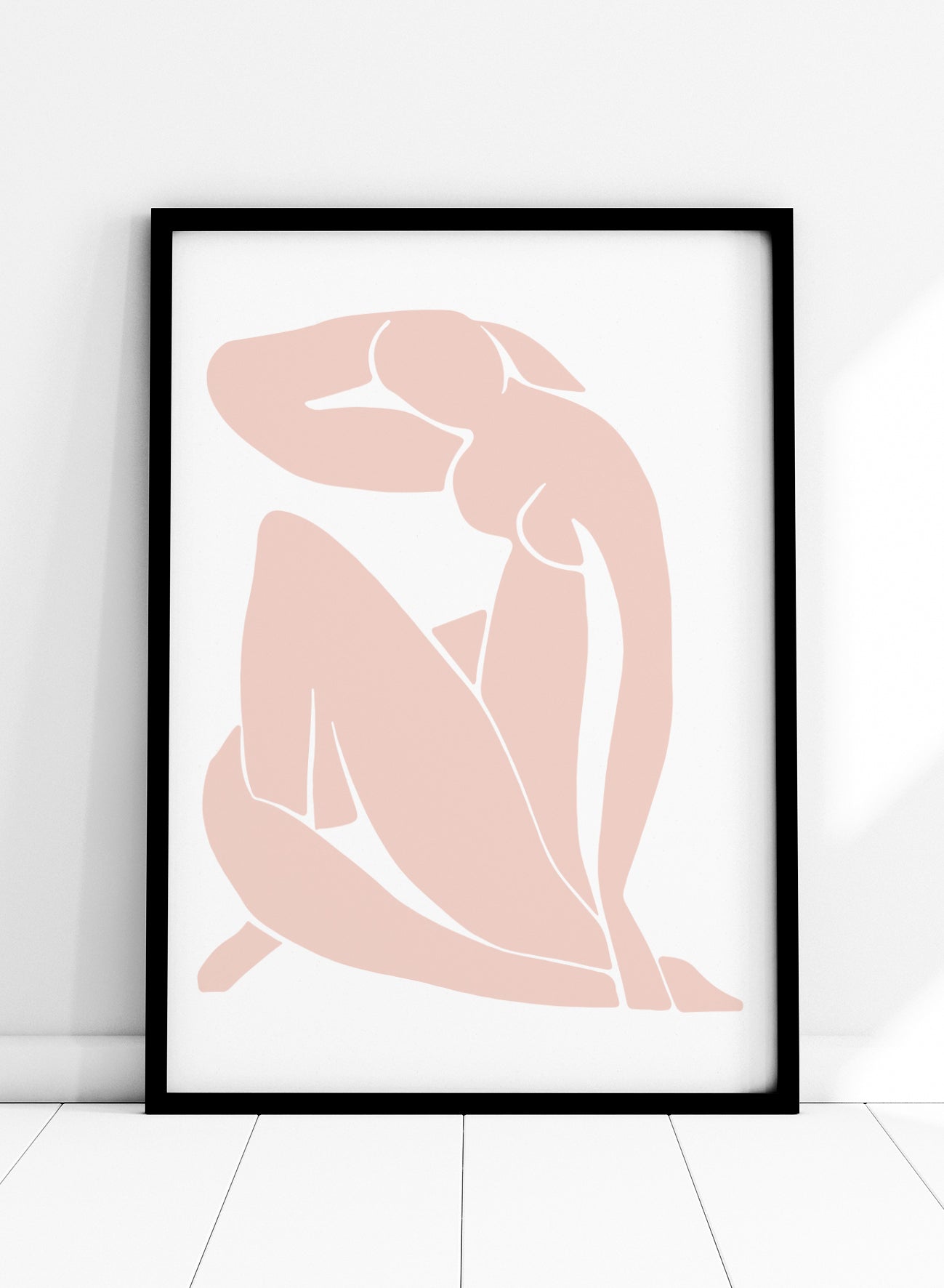 Henri Matisse Blue Nude II, (reimagined in pink)