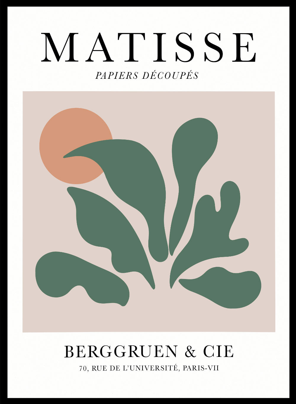 Henri Matisse, The Cut-Outs Series - Exhibition Poster No. 18