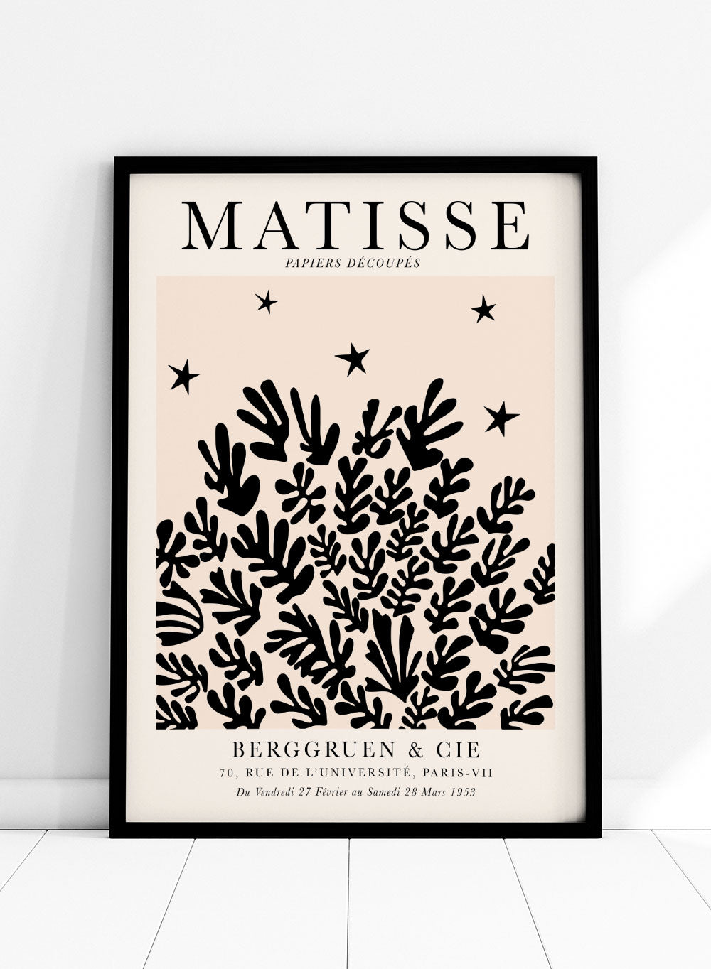 Henri Matisse, The Cut-Outs Series - Exhibition Poster No. 3
