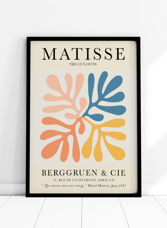 Henri Matisse, The Cut-Outs Series - Exhibition Poster No. 24