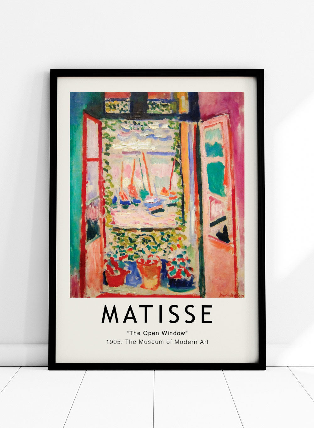 The Open Window 1905 by Henri Matisse Print