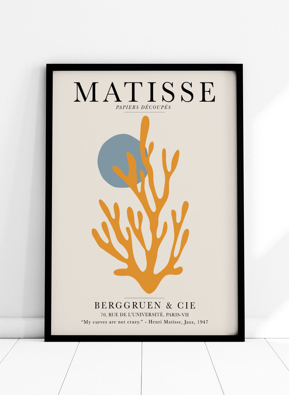 Henri Matisse, The Cut-Outs Series - Exhibition Poster No. 22