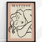 Sketch of Sleeping Woman by Henri Matisse