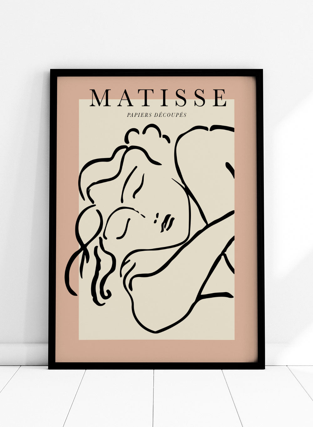 Sketch of Sleeping Woman by Henri Matisse