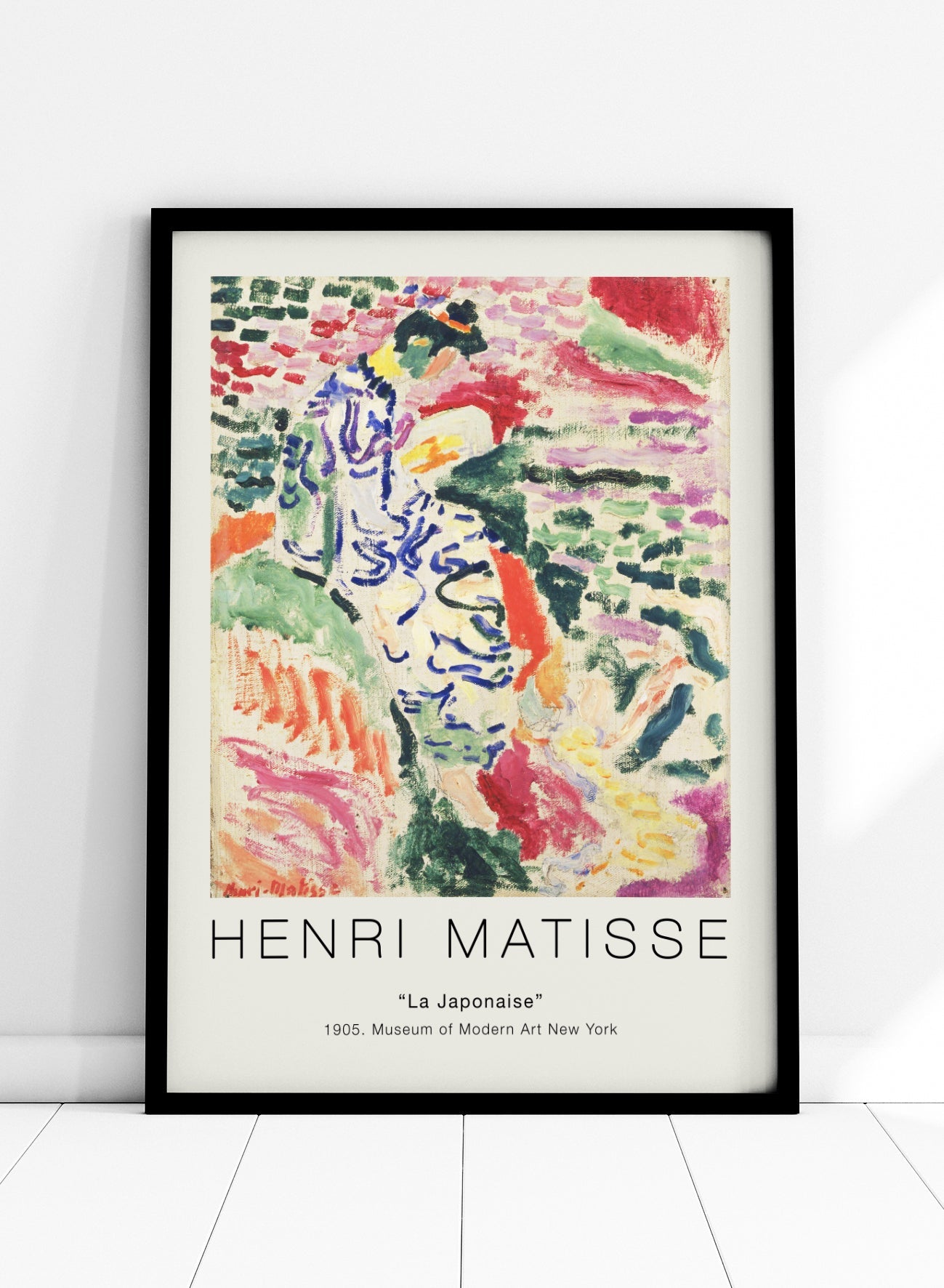 La Japonaise by Henri Matisse - Exhibition Poster I