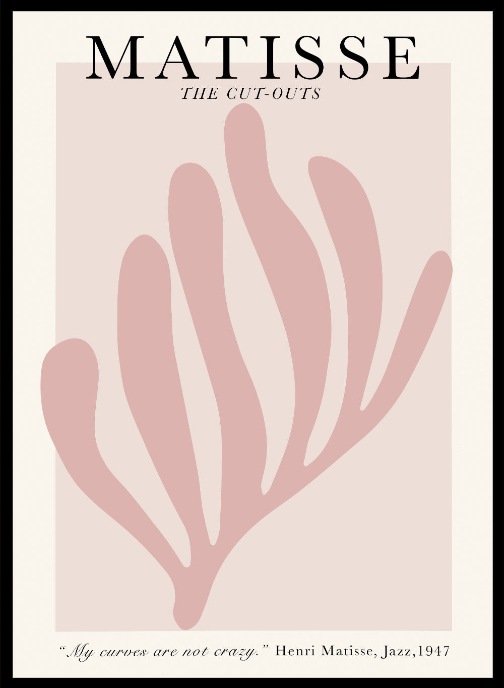 Henri Matisse, The Cut-Outs Series - Exhibition Poster No. 4