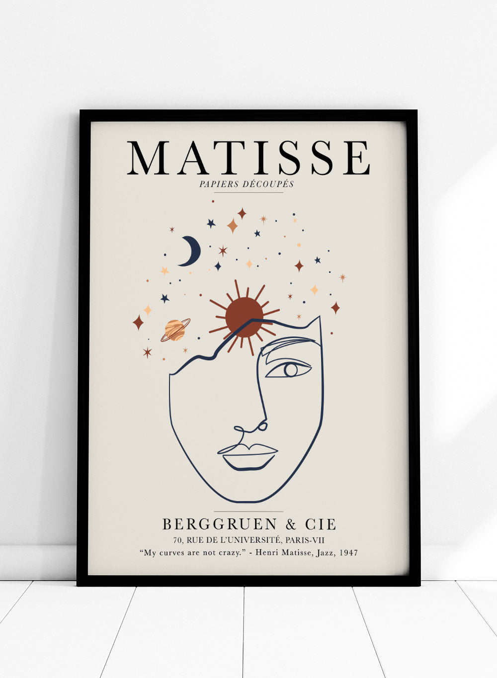 Sketch of Woman Matisse Print