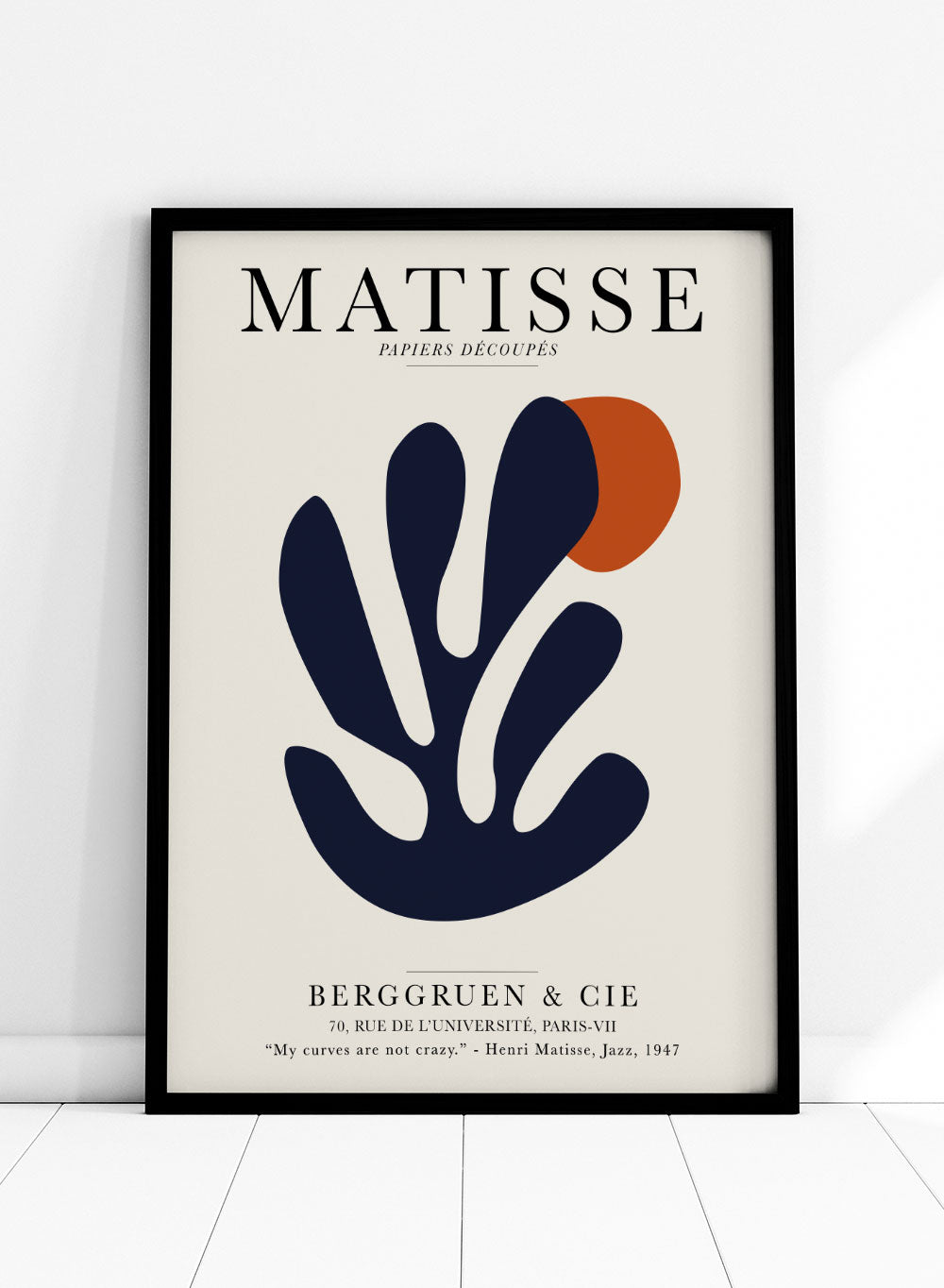 Henri Matisse, The Cut-Outs Series - Exhibition Poster No. 26
