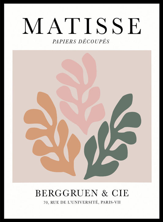 Henri Matisse, The Cut-Outs Series - Exhibition Poster No. 8