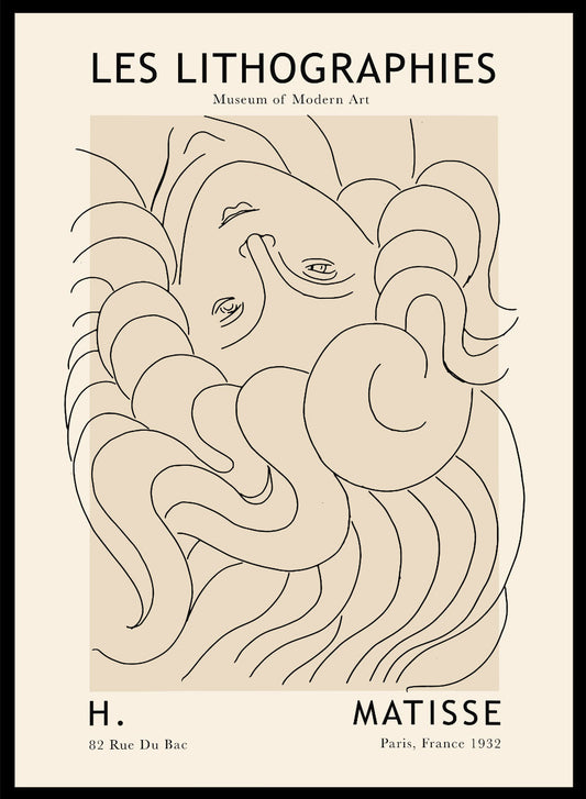 Sketch of Woman by Henri Matisse
